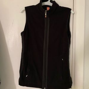 Lucy XS Black Vest - Fleece